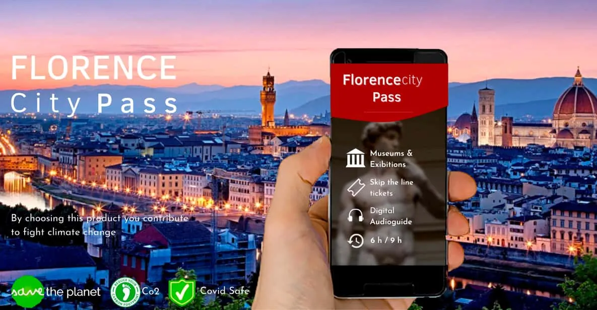Museum pass combining David, the Uffizi and Pitti Palace, the headline museums in Florence, Italy