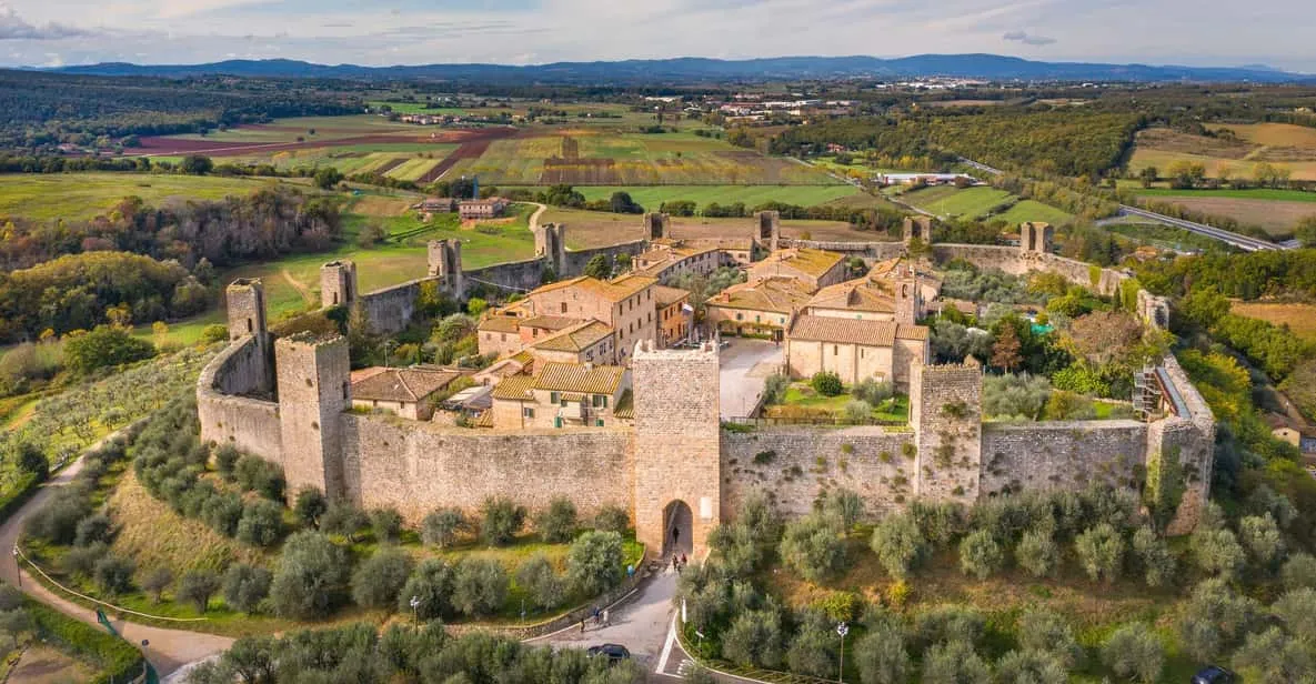 Monteriggioni & Val d'Orcia Day Trip From Florence